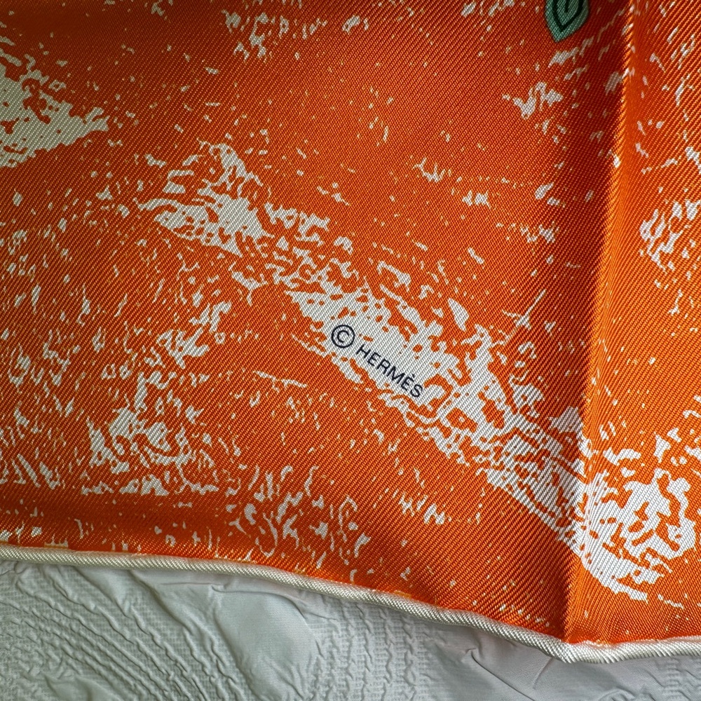 Hermes Amis pour la Vie scarf 45 - Picture 3 of 6
